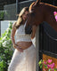 Beatrice | Maternity Bohemian Ruffle Set
