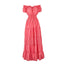 "Beatrice" Off-Shoulder Tiered Maxi Dress