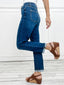 Camila High-Rise Adjustable Straight Jeans