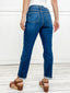 Camila High-Rise Adjustable Straight Jeans