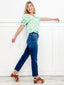 Camila High-Rise Adjustable Straight Jeans