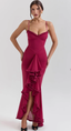 Isla | Ruffled Evening Gown
