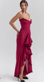 Isla | Ruffled Evening Gown