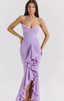Isla | Ruffled Evening Gown