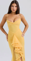 Isla | Ruffled Evening Gown