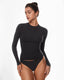 "Margot" Seamless Second-Skin Bodysuit