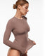 "Margot" Seamless Second-Skin Bodysuit