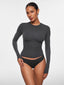 "Margot" Seamless Second-Skin Bodysuit