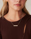 “Slate” Horizontal Bar Necklace
