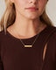 “Slate” Horizontal Bar Necklace