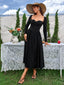 "Tessa" Long Sleeve Midi Dress