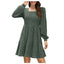 Zovira | Ribbed Knit Long Sleeve Sweater Dress