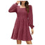 Zovira | Ribbed Knit Long Sleeve Sweater Dress