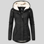 Alienor | Waterproof Long Jacket with Hood and Lining