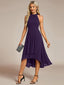 "Zoey" Halter High-Low Cocktail Dress