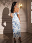 "Remi" Off-Shoulder Floral Gown