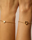 "Luna" Heart Duo Adjustable Bracelet