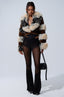 PORTIA CROPPED FAUX FUR JACKET