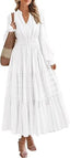 Nivoura | Long Sleeve Maxi Dress with Pockets