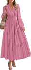 Nivoura | Long Sleeve Maxi Dress with Pockets