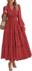 Nivoura | Long Sleeve Maxi Dress with Pockets