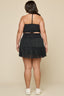🖤 Pirouette Power Skort | Black Tulle Edition