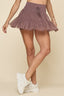 Sophia | Pirouette Skort with Built-In Shorts in Peppercorn