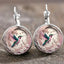 Maribela – Round Hummingbird Pendant with Soft Color