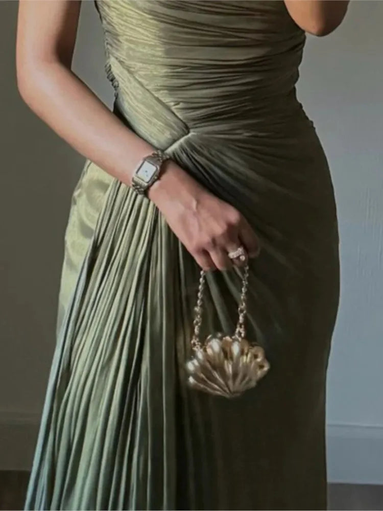 Seraphina One-Shoulder Maxi Dress
