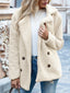 "Sophie" Teddy-Textured Overcoat