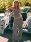 The “Faith” Striped Lounge Set