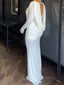 "Elise" Draped Maxi Gown