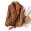 Elena - Quilted Belted Jacket