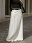 🖤 Luxe City High-Waist Maxi Skirt with Pockets