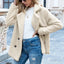 "Sophie" Teddy-Textured Overcoat