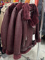 "Isla" Luxe Shearling-Lined Bomber