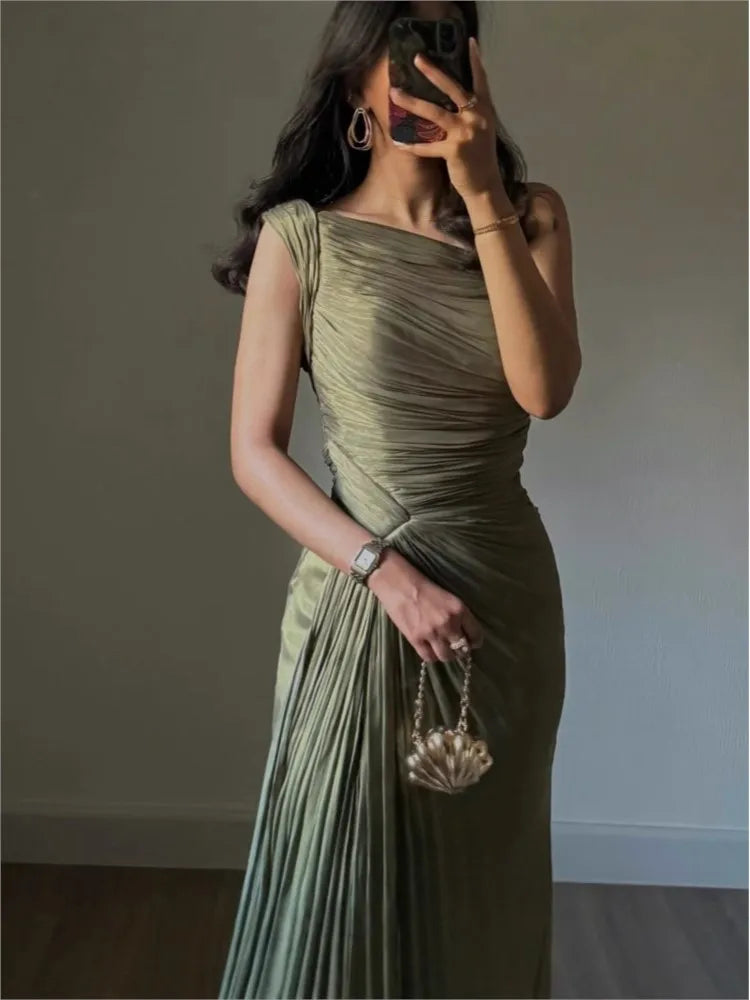 Seraphina One-Shoulder Maxi Dress