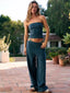The “Faith” Striped Lounge Set