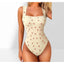 "Cali" Square-Neck Bodysuit