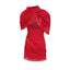 Clarabelle | Ruched Draped Mini Dress