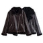 "Elena" Faux Shearling Bomber Jacket