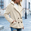 "Sophie" Teddy-Textured Overcoat