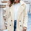 "Sophie" Teddy-Textured Overcoat