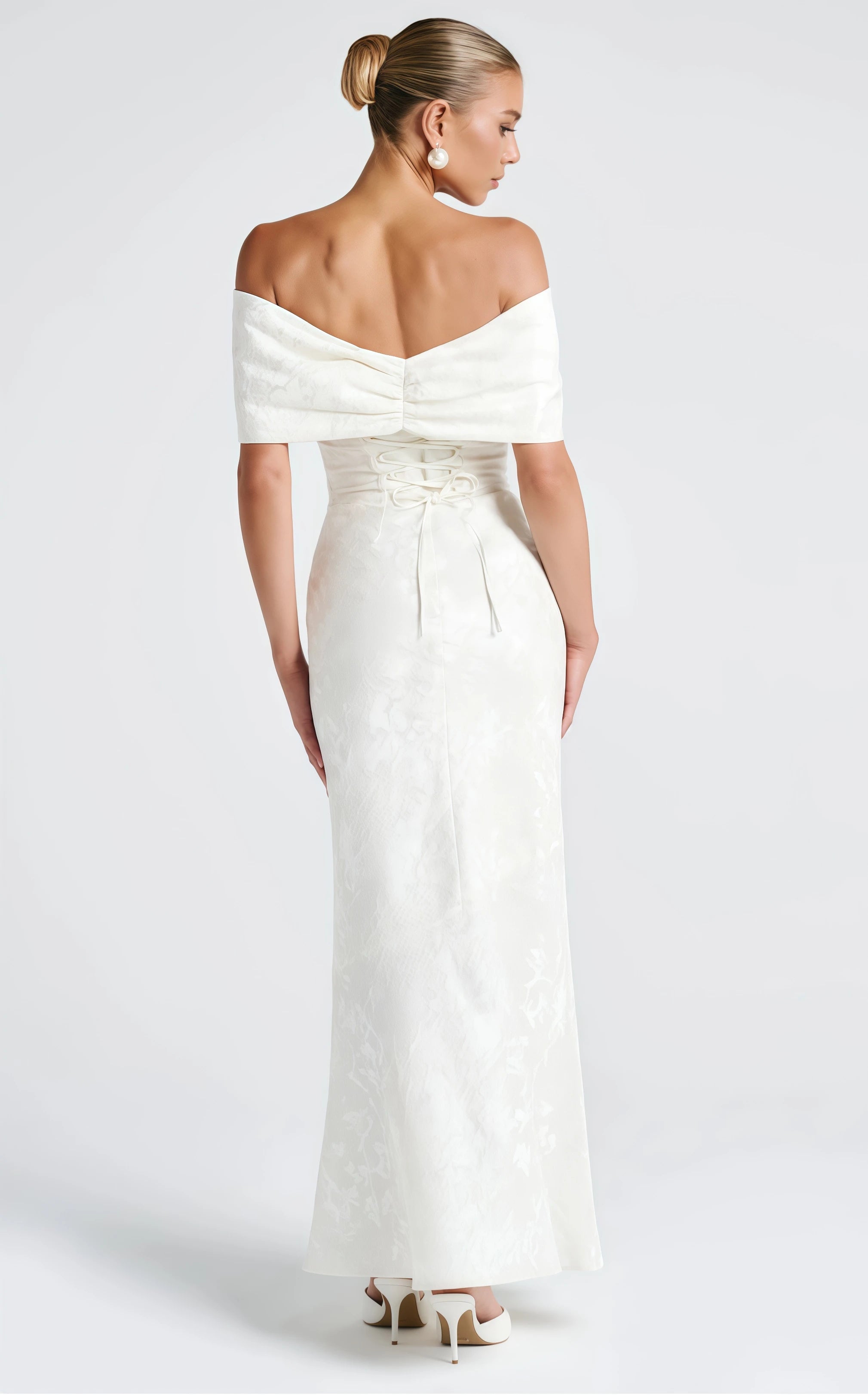 Celestia Off-Shoulder Mermaid Dress