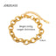 "Mira" Chunky Chain Necklace & Bracelet Set