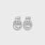 Nela – Filigree Knot Earrings in Gold Finish
