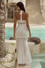 Elvorya | Espresso Mesh Maxi Dress
