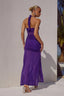 Elvorya | Espresso Mesh Maxi Dress
