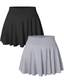 Lyra | 2-Piece Pleated Skort Set with Built-In Shorts