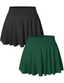 Lyra | 2-Piece Pleated Skort Set with Built-In Shorts